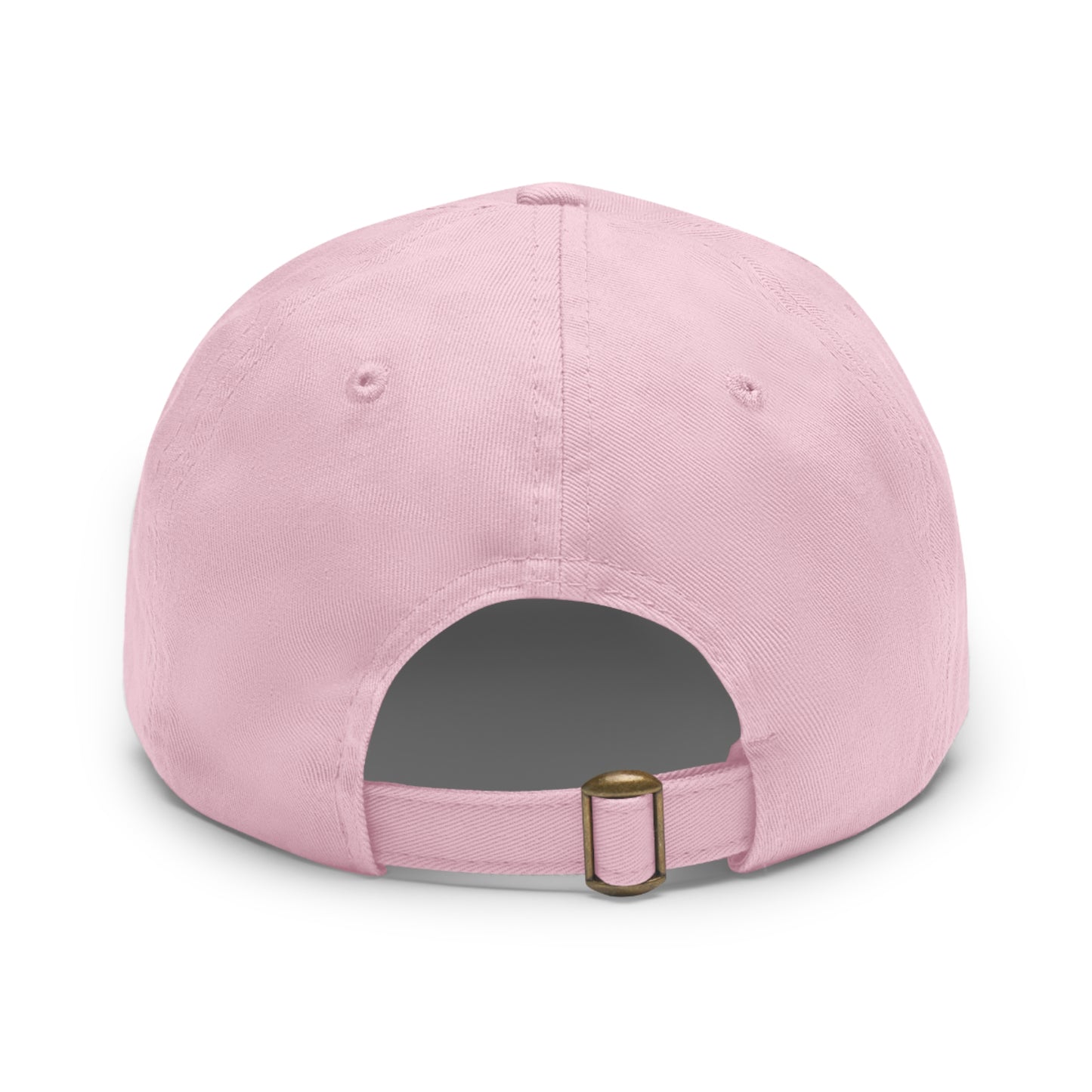 3 gentlemen and a lady-Hat with Leather Patch (Round)
