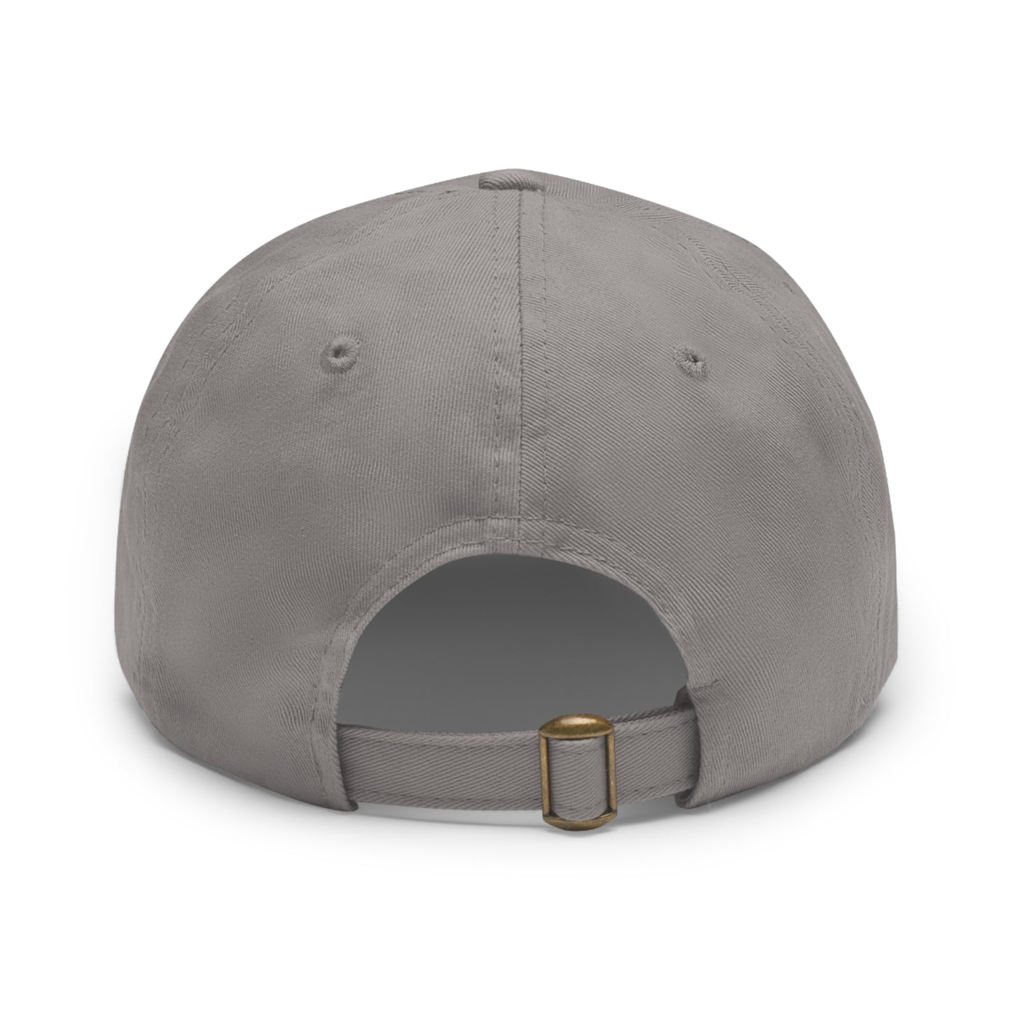 3 gentlemen and a lady-Hat with Leather Patch (Round)