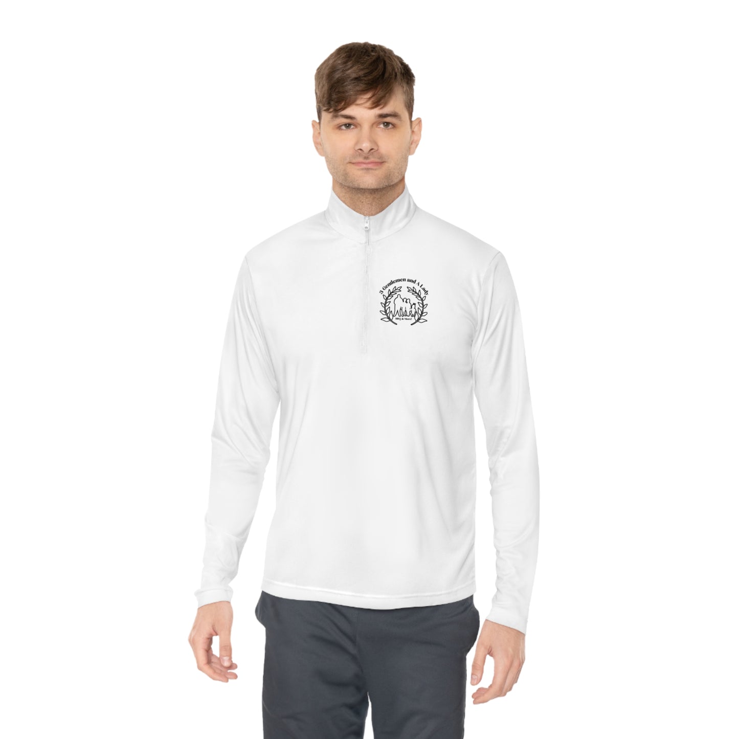 Unisex Quarter-Zip Pullover