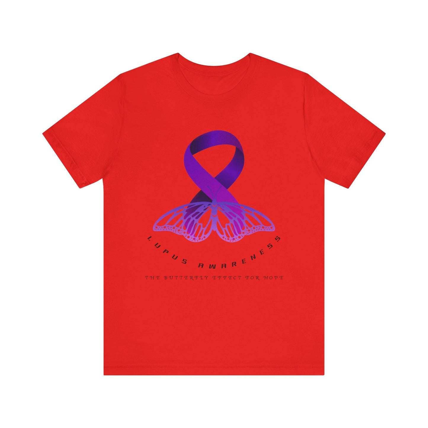 Lupus Awareness Unisex Jersey Short Sleeve Tee