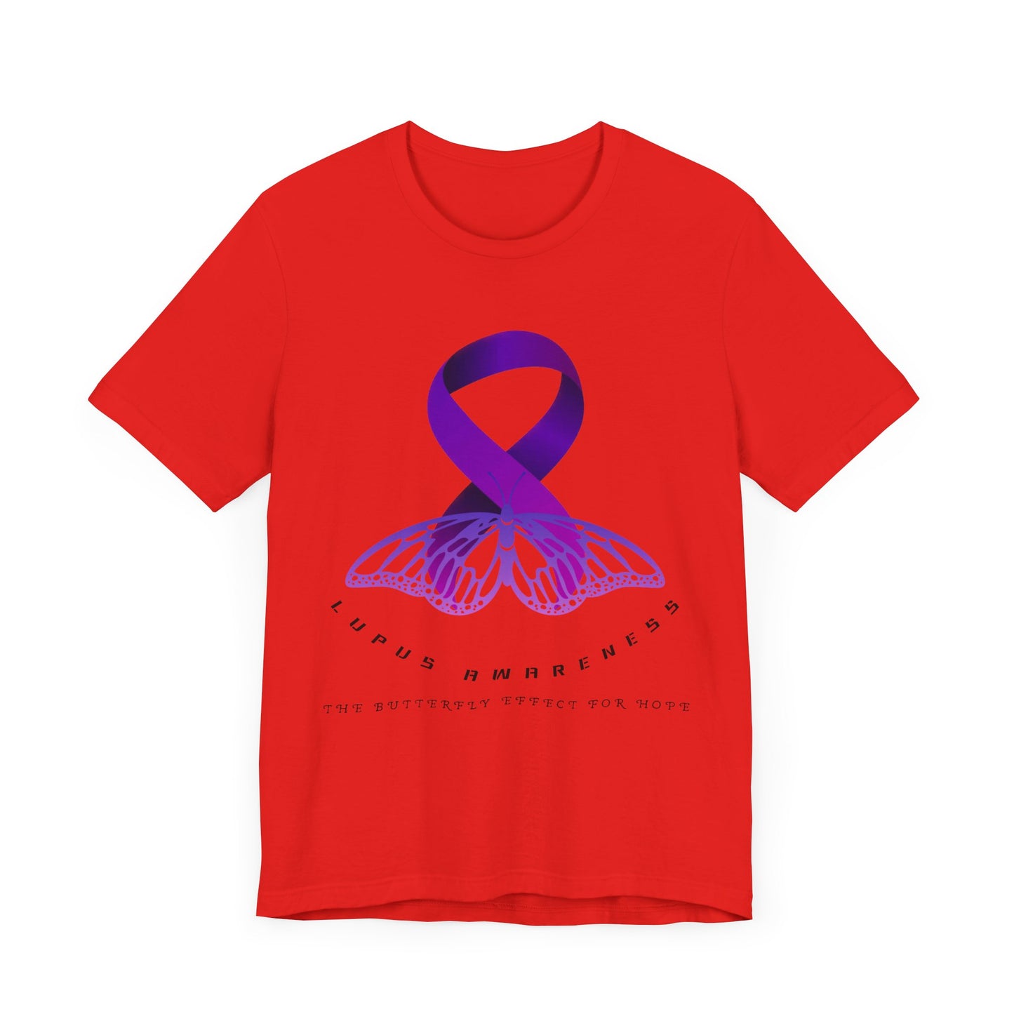 Lupus Awareness Unisex Jersey Short Sleeve Tee