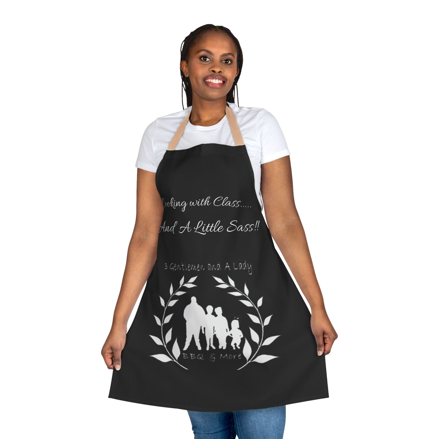 Apron, 5-Color Straps (AOP)