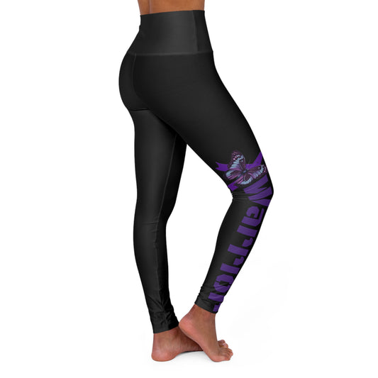 High Waisted Yoga Leggings (AOP)