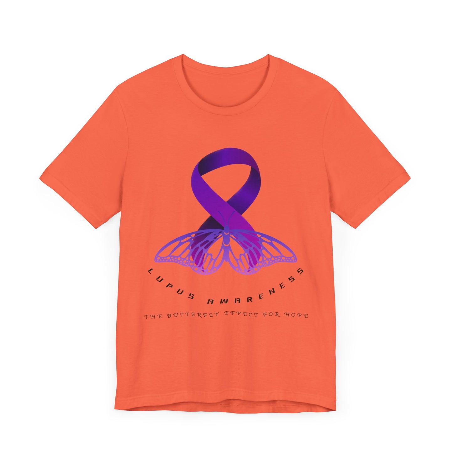 Lupus Awareness Unisex Jersey Short Sleeve Tee