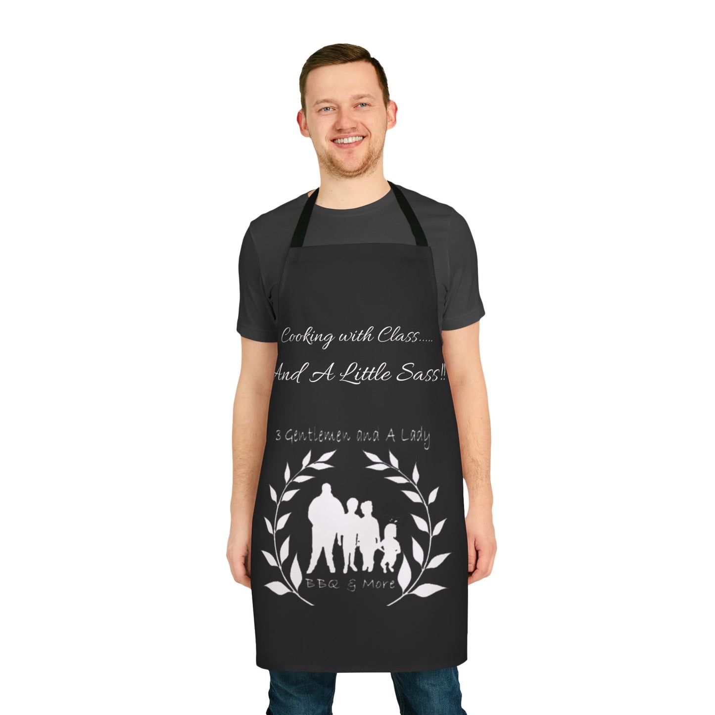 Apron, 5-Color Straps (AOP)