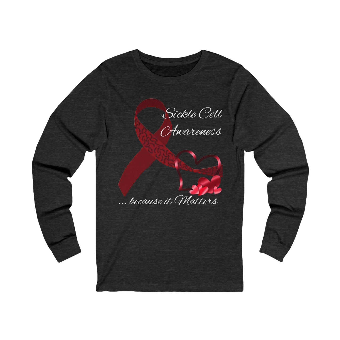 Sickle Cell Awareness-Unisex Jersey Long Sleeve Tee