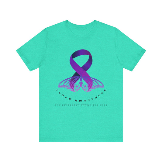 Lupus Awareness Unisex Jersey Short Sleeve Tee