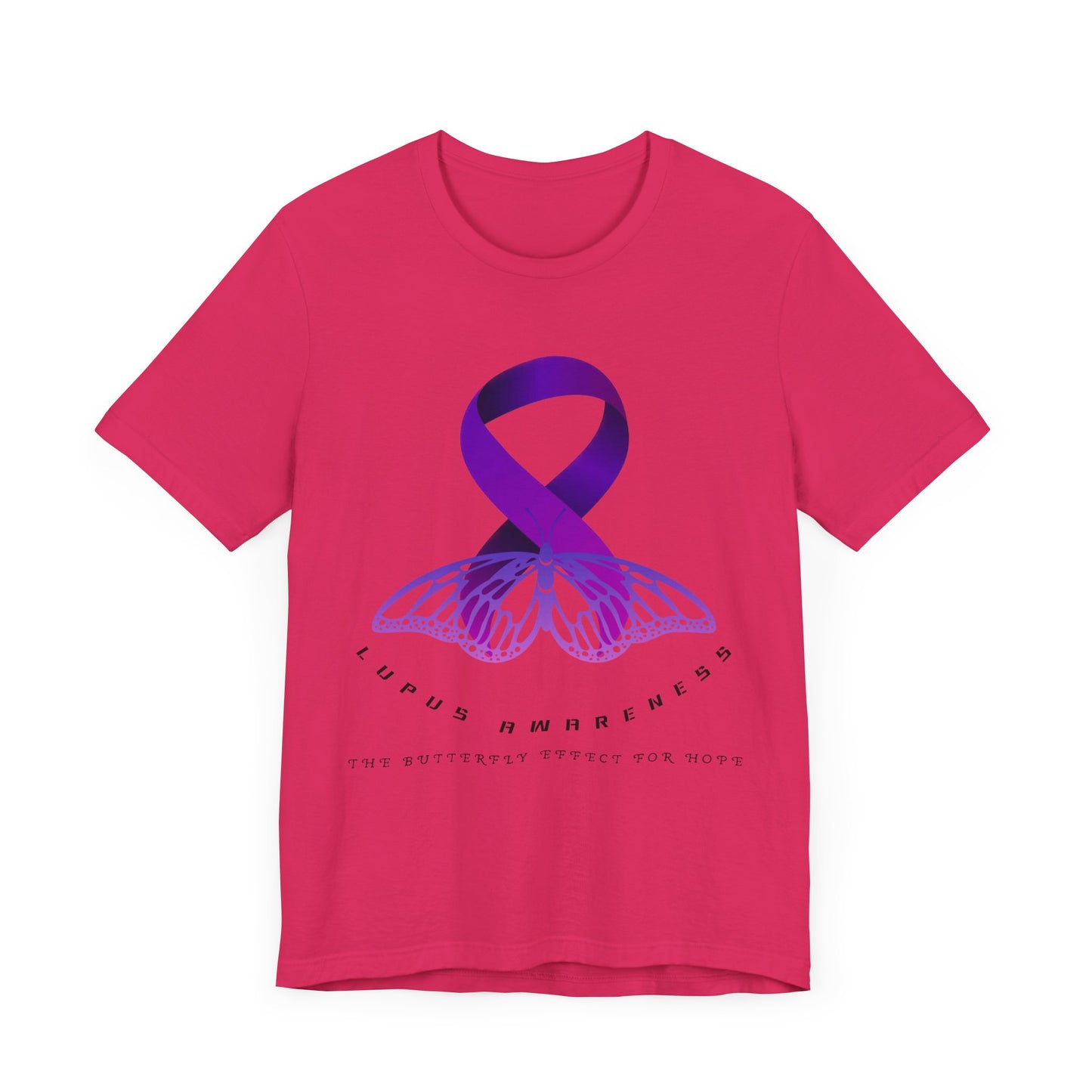 Lupus Awareness Unisex Jersey Short Sleeve Tee