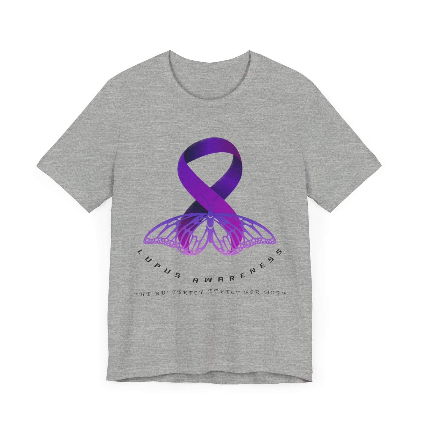 Lupus Awareness Unisex Jersey Short Sleeve Tee