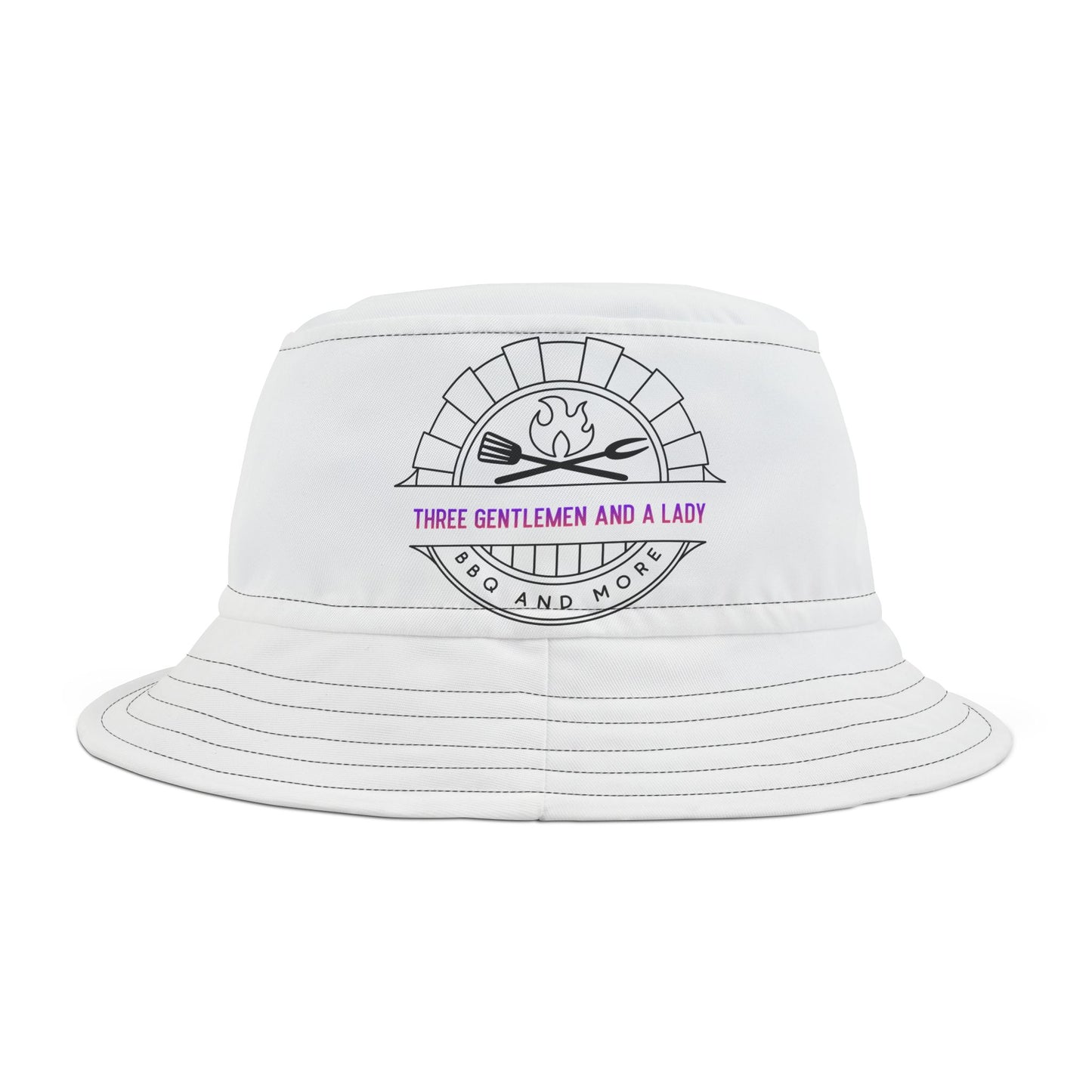 3 Gentleman Bucket Hat (AOP)