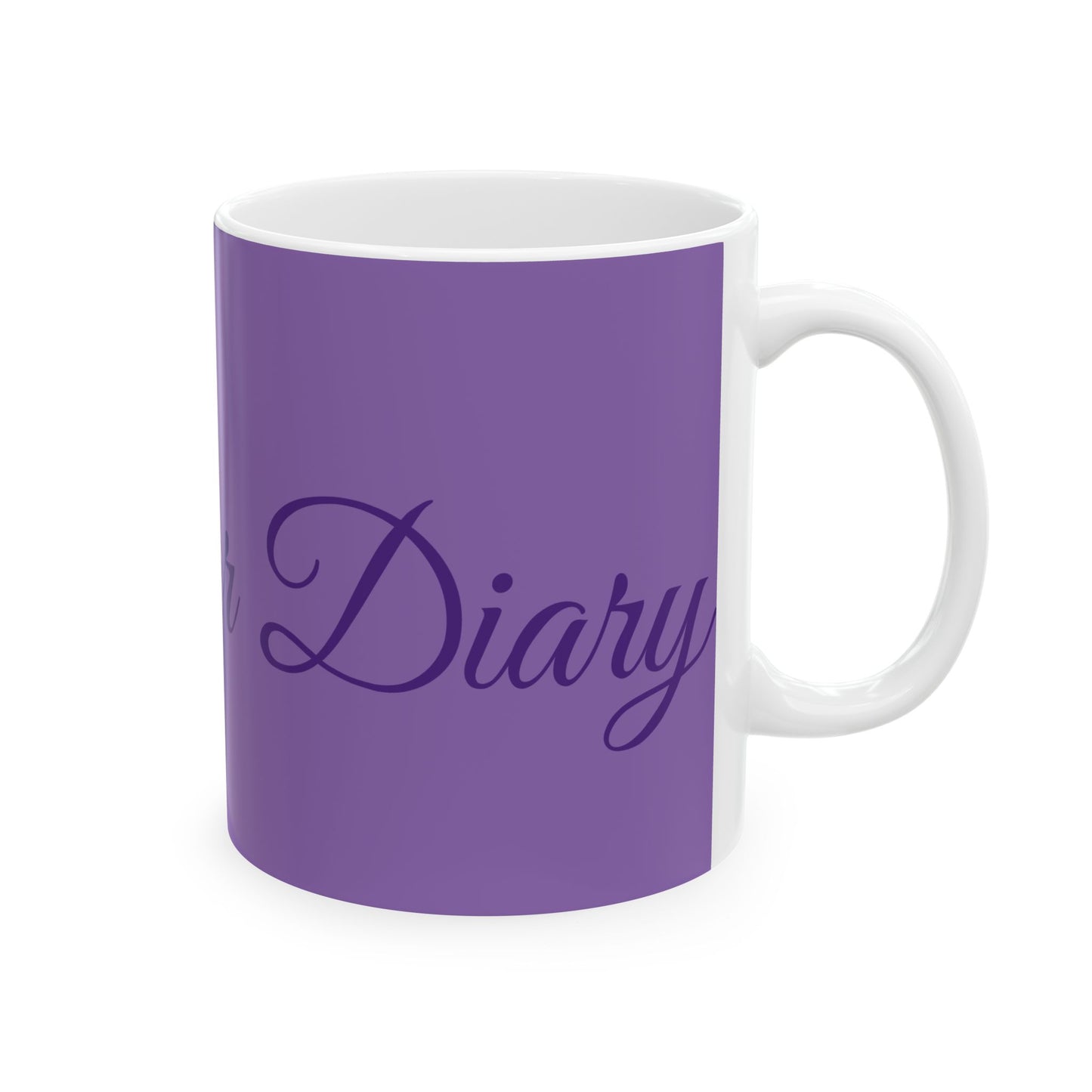 Dear Diary- Ceramic Mug, (11oz, 15oz)