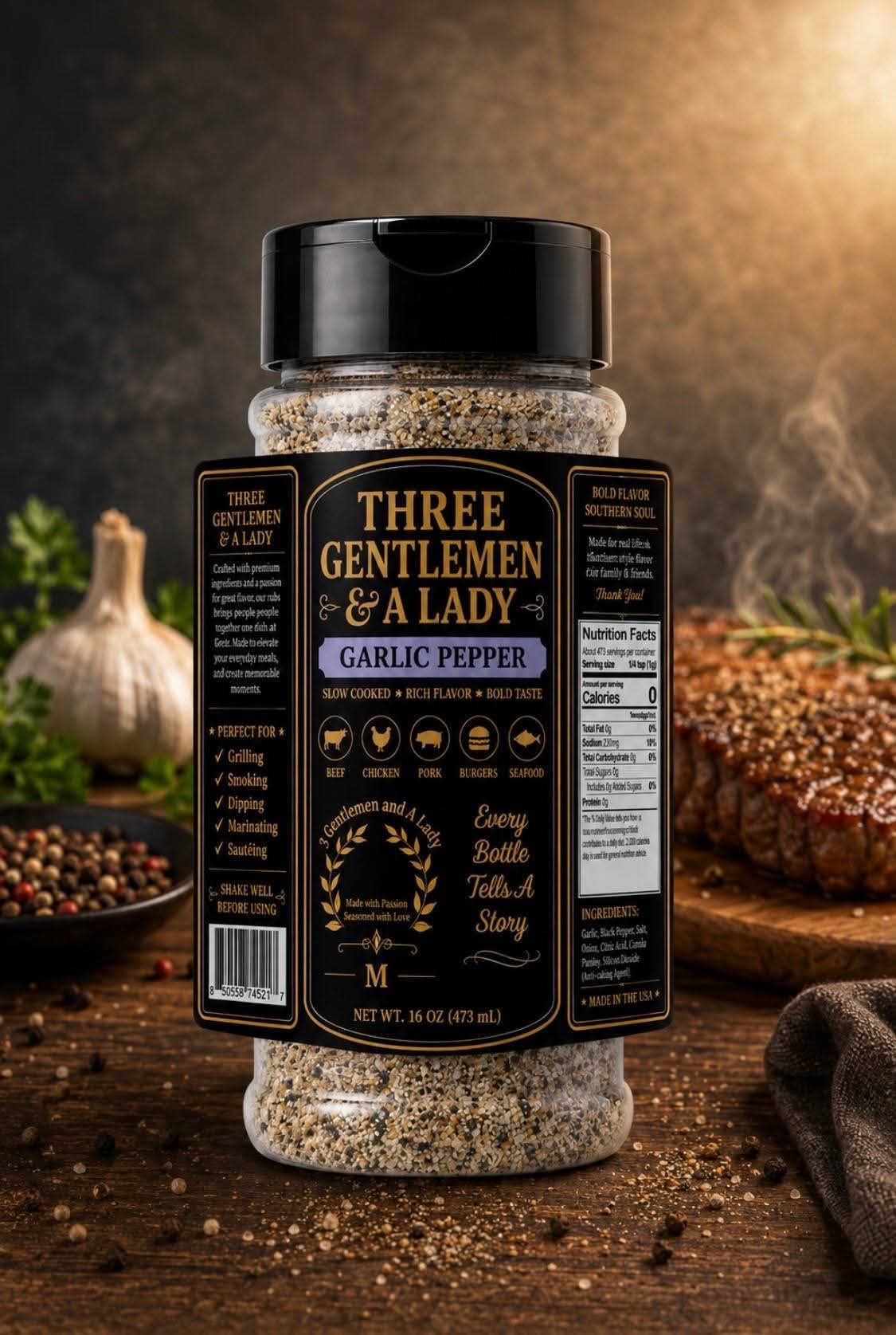 Garlic Pepper Seasoning